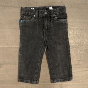 ⭐ Hurley '84 Slim Black Wash Jean Pant 12 Months
